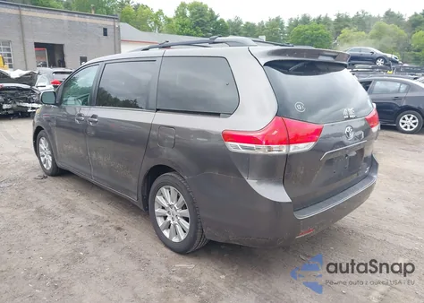 2012 Toyota Sienna Le 7 Passenger из США, поврежденный, VIN 5TDJK3DC2CS048945